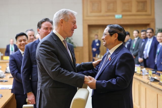 Thủ tướng đề nghị doanh nghiệp Mỹ ủng hộ đưa Việt Nam khỏi danh sách hạn chế xuất khẩu công nghệ cao- Ảnh 2.