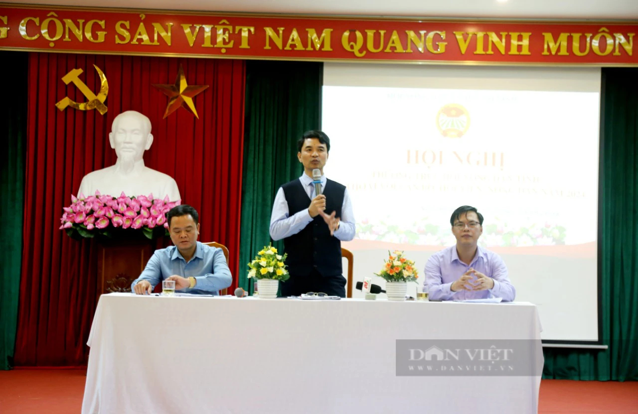 Thường trực Hội Nông dân tỉnh Ninh Bình đối thoại với cán bộ, hội viên nông dân năm 2024- Ảnh 1.
