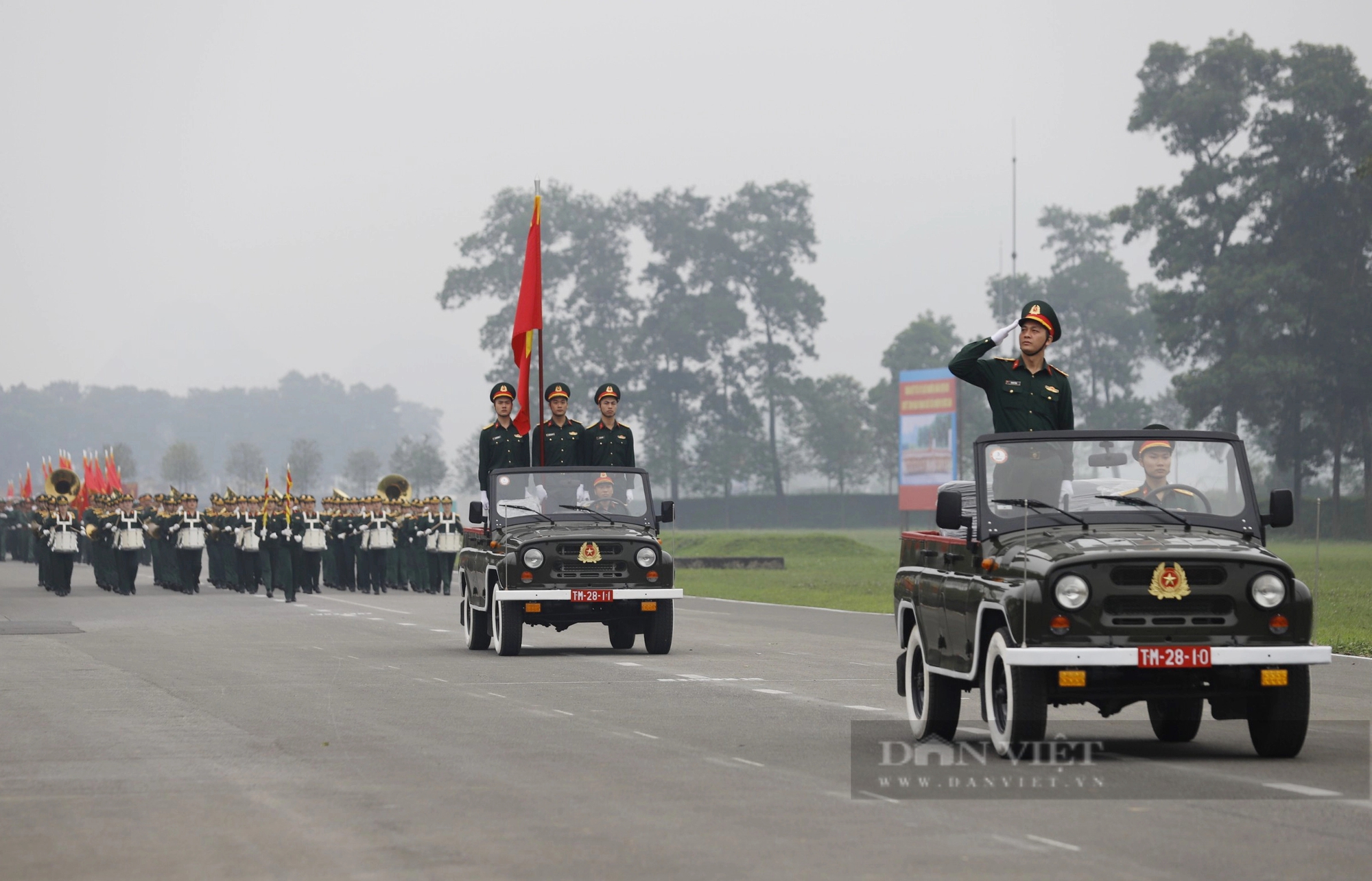 Hình ảnh mới nhất về các lực lượng tham gia diễu binh, diễu hành kỷ niệm 70 năm chiến thắng Điện Biên Phủ- Ảnh 5.