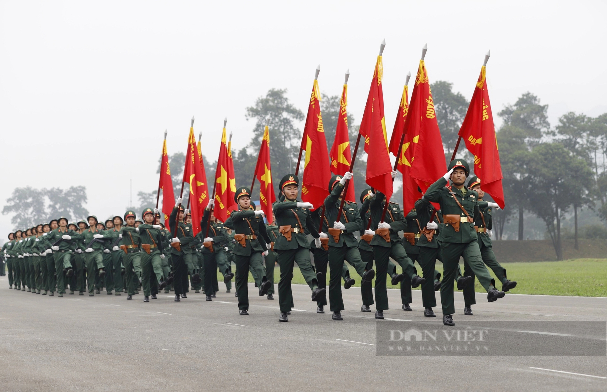 Hình ảnh mới nhất về các lực lượng tham gia diễu binh, diễu hành kỷ niệm 70 năm chiến thắng Điện Biên Phủ- Ảnh 9.