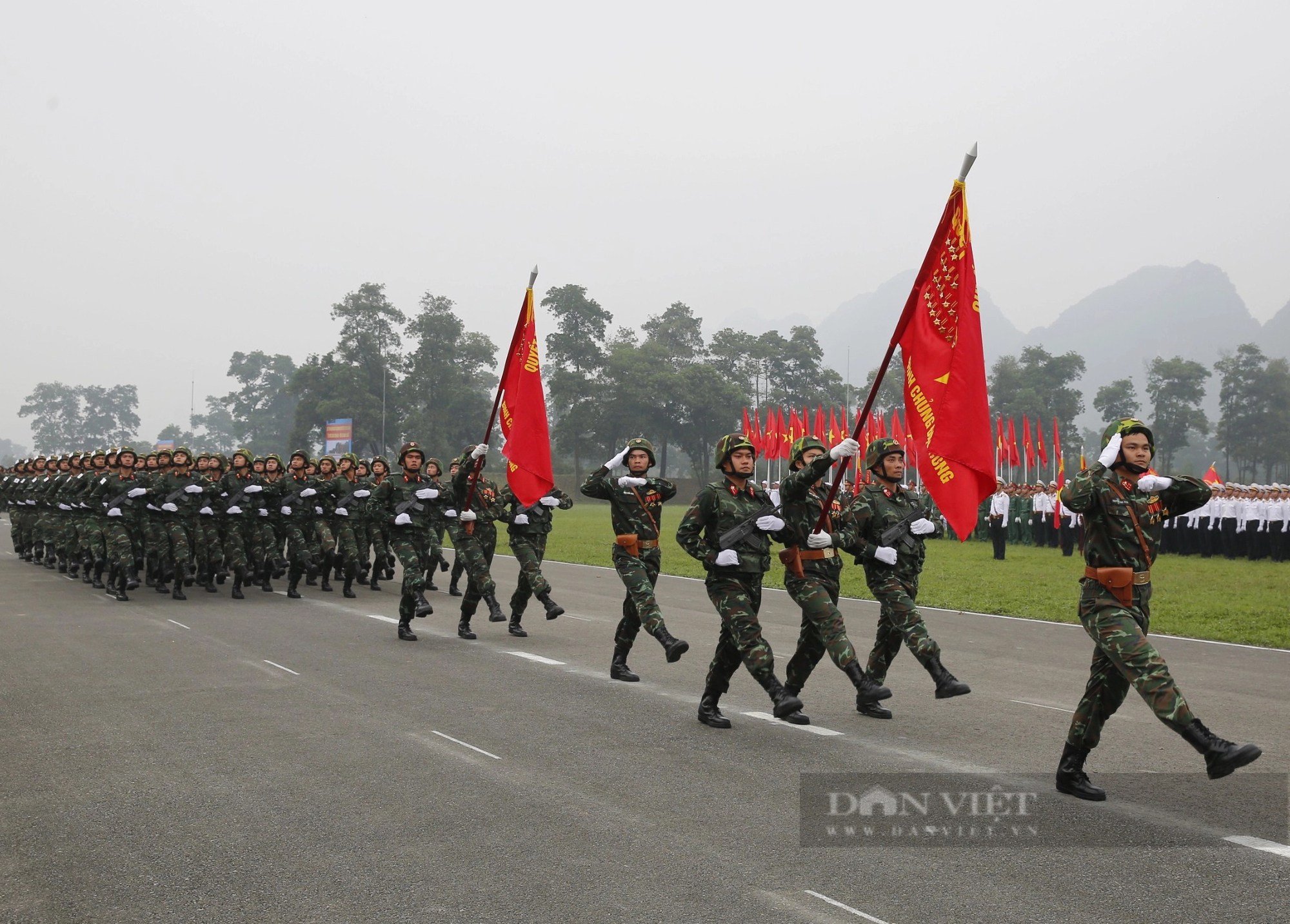 Hình ảnh mới nhất về các lực lượng tham gia diễu binh, diễu hành kỷ niệm 70 năm chiến thắng Điện Biên Phủ- Ảnh 11.