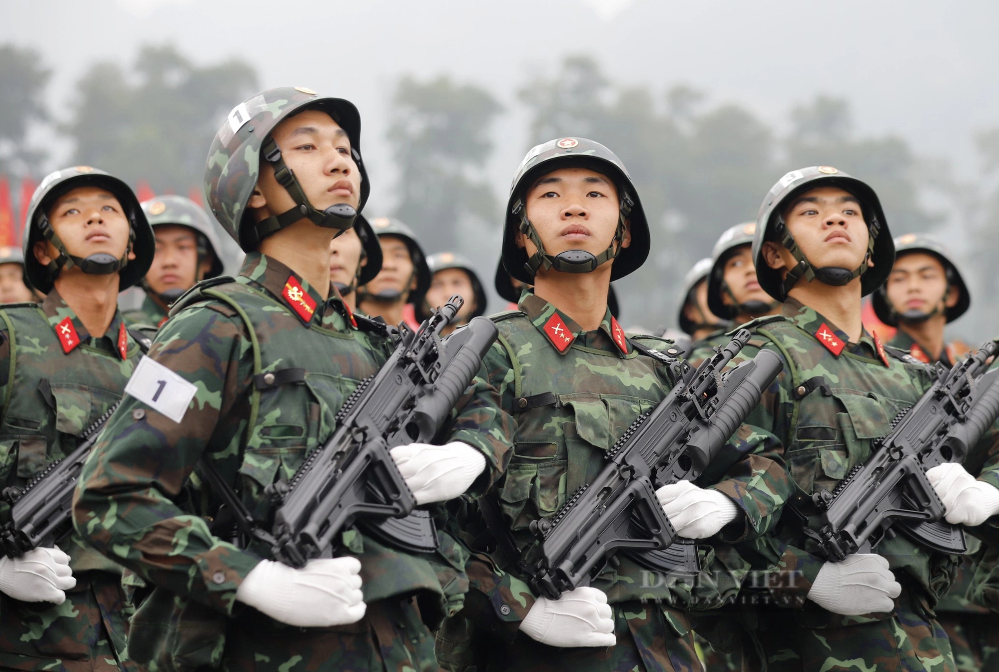 Hình ảnh mới nhất về các lực lượng tham gia diễu binh, diễu hành kỷ niệm 70 năm chiến thắng Điện Biên Phủ- Ảnh 12.