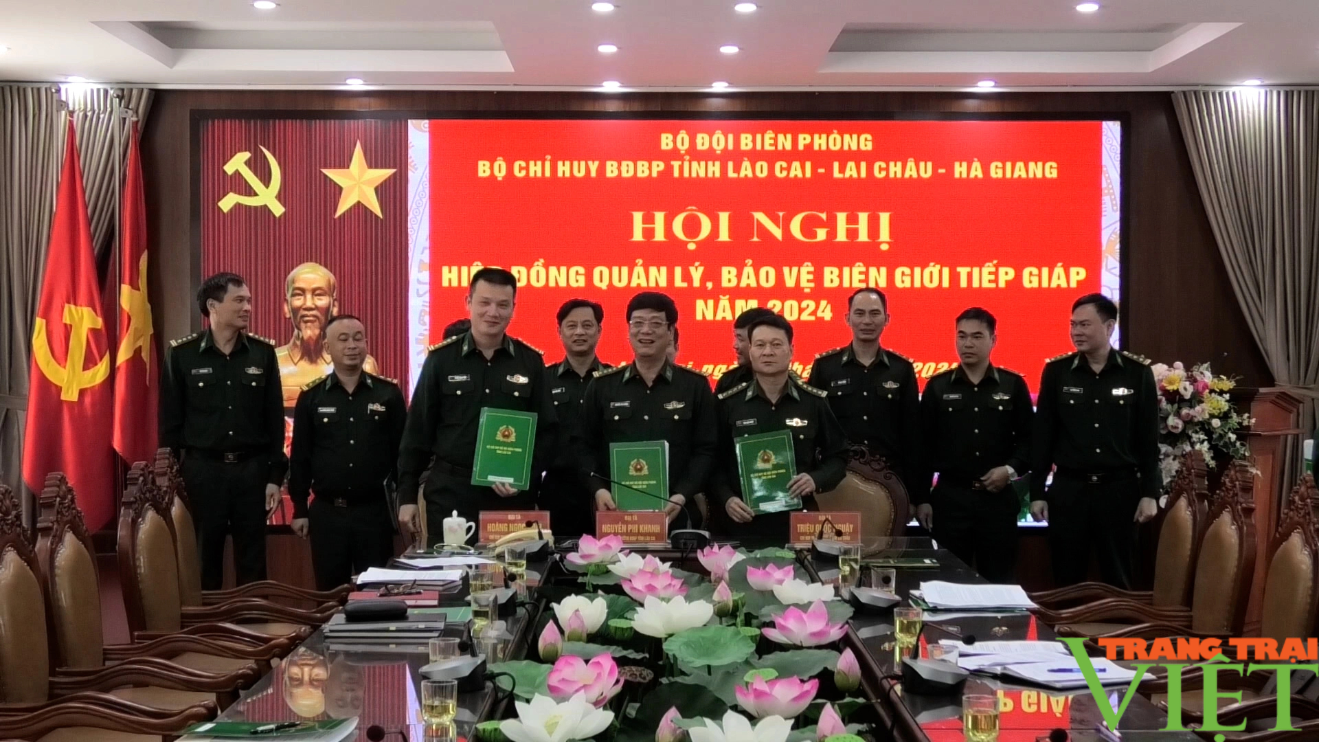 Bộ đội Biên phòng tỉnh Lai Châu, Lào Cai, Hà Giang hiệp đồng bảo vệ biên giới tiếp giáp- Ảnh 1.