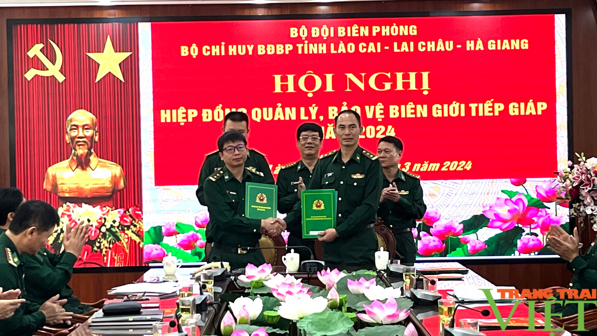 Bộ đội Biên phòng tỉnh Lai Châu, Lào Cai, Hà Giang hiệp đồng bảo vệ biên giới tiếp giáp- Ảnh 2.