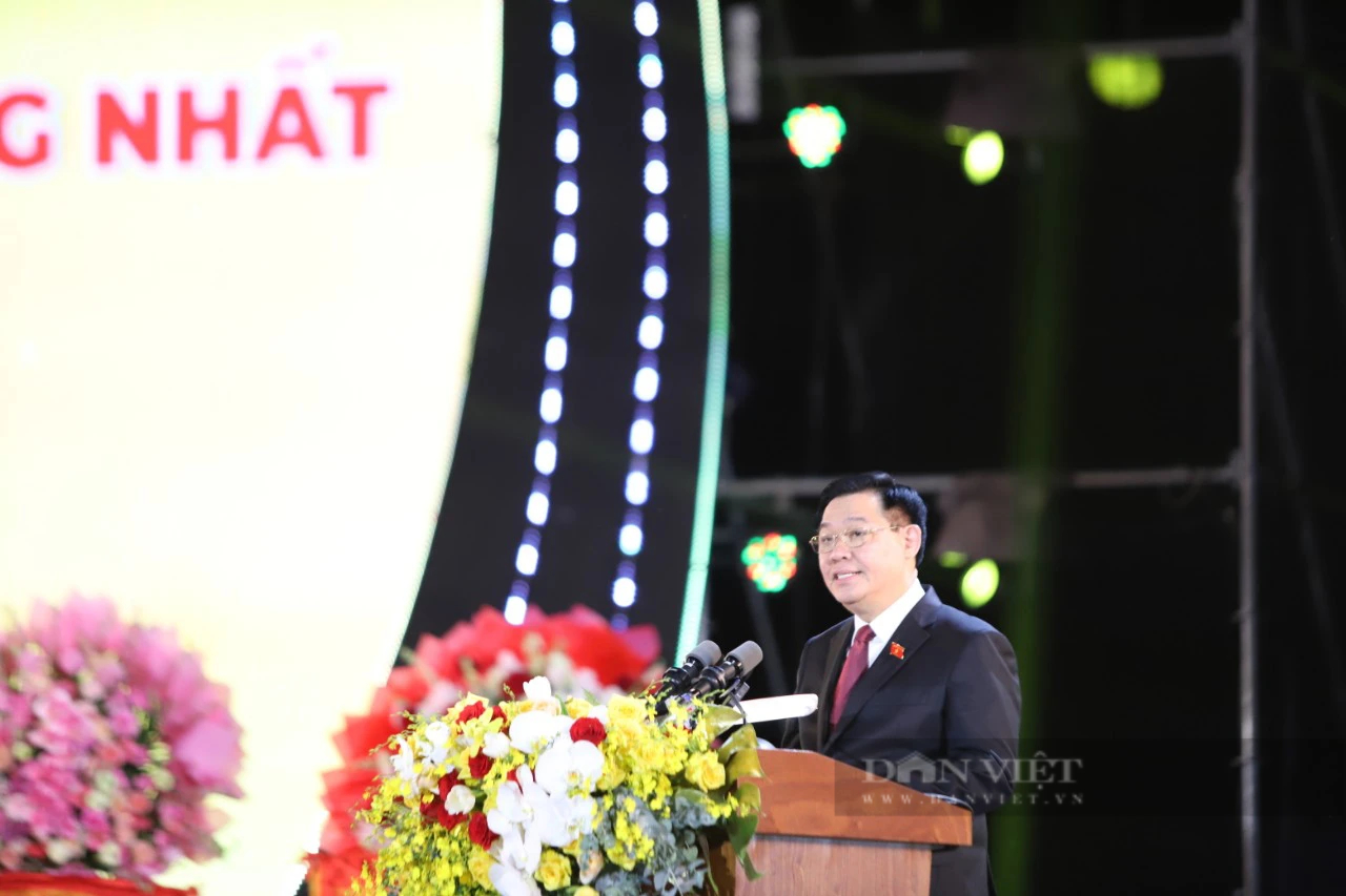 Chủ tịch Quốc hội Vương Đình Huệ dự Lễ kỷ niệm 20 năm tái lập tỉnh Đắk Nông- Ảnh 3.