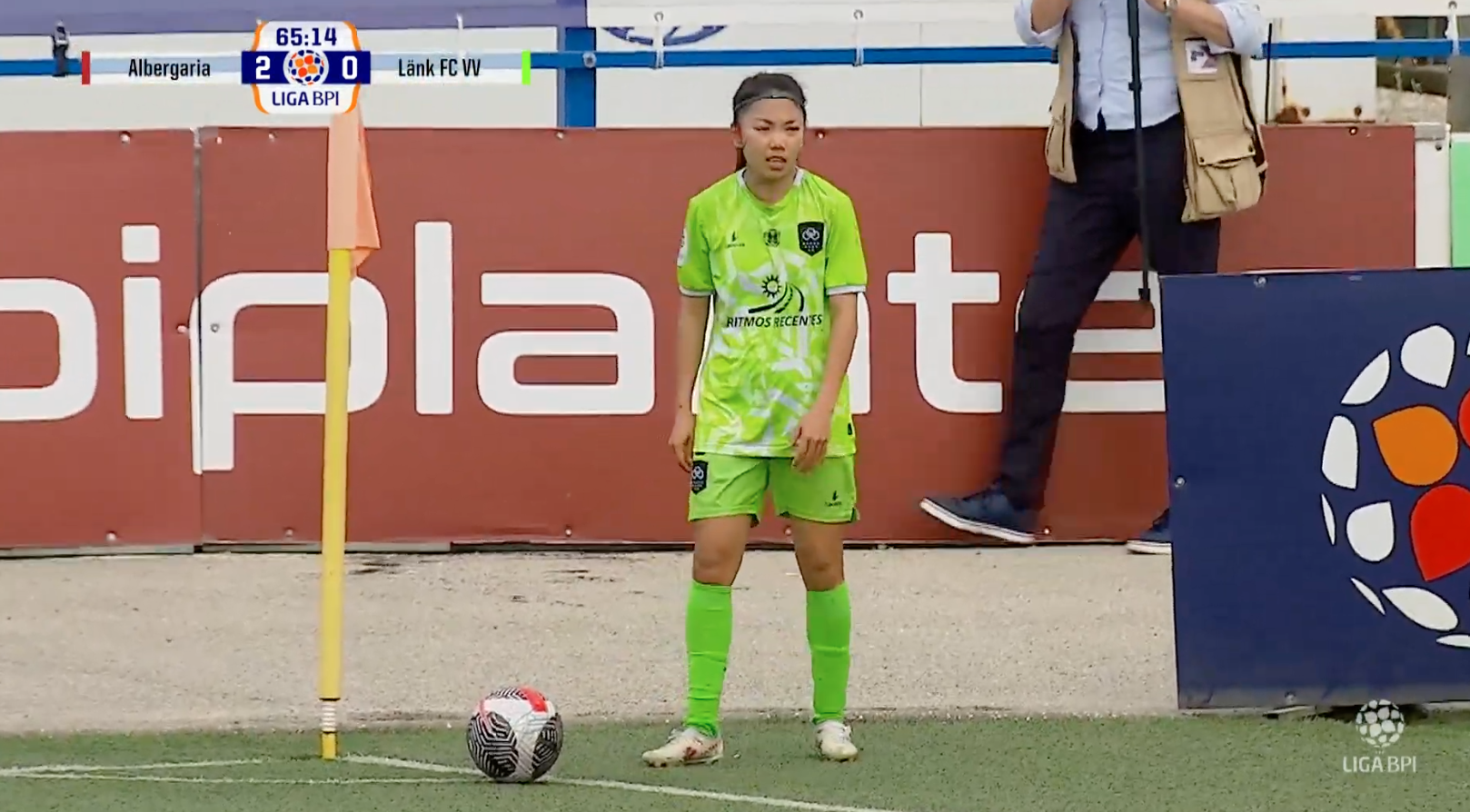 Huỳnh Như ăn mừng hụt, Lank FC thua thuyết phục Albergaria- Ảnh 4.