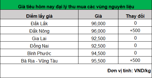 Giá tiêu hôm nay tiếp tục tăng tại Đắk Nông và Bà Rịa – Vũng Tàu- Ảnh 1.