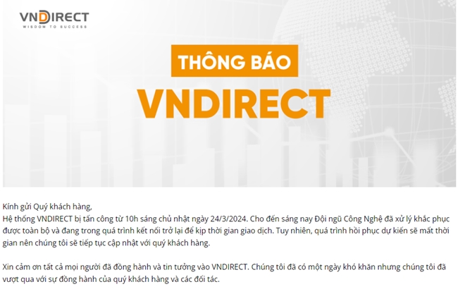 Sàn VNDirect bị "sập": Động thái "nóng" từ Sở Giao dịch Chứng khoán Hà Nội (HNX)- Ảnh 1.