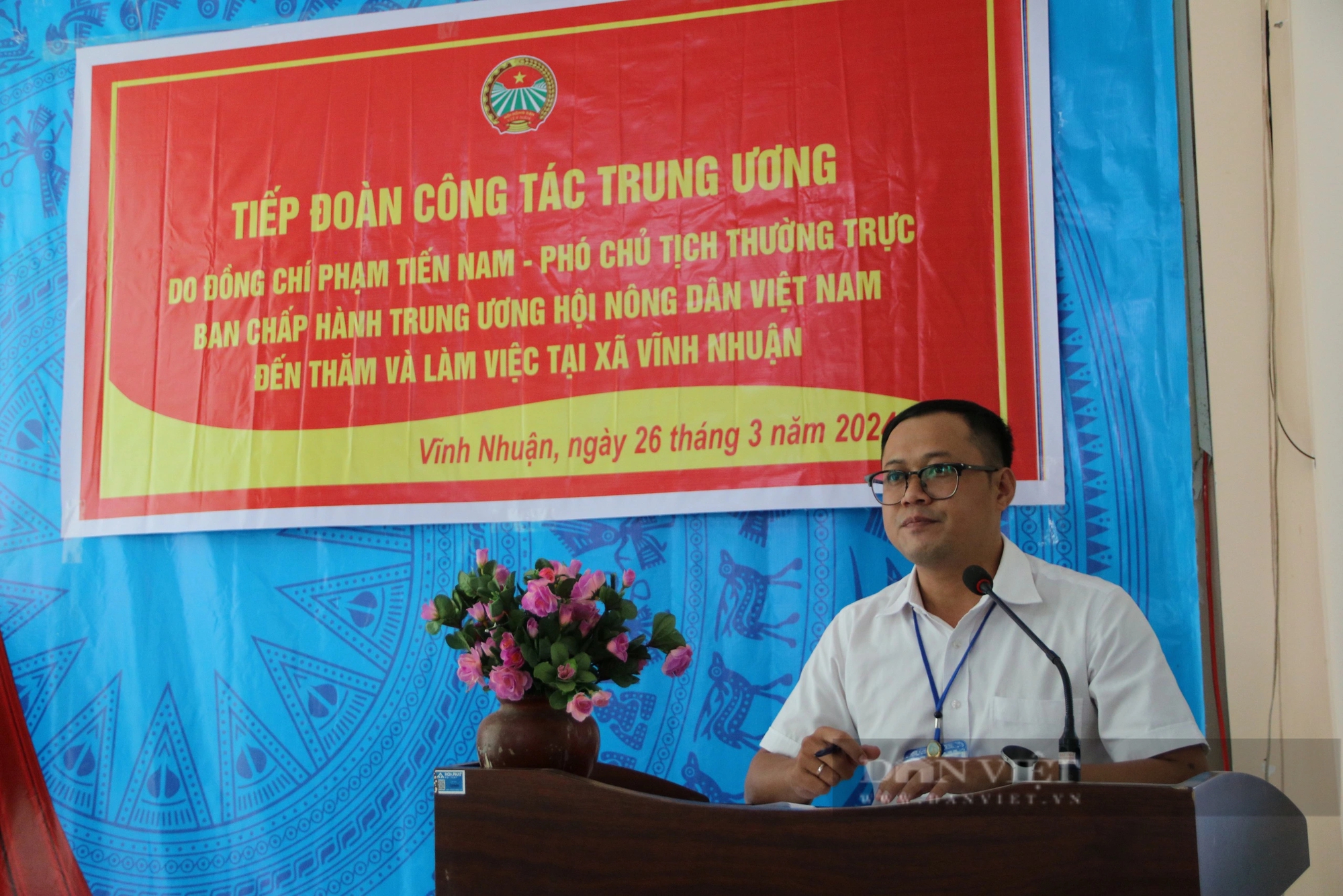 Phó Chủ tịch T.Ư Hội Nông dân Việt Nam Phạm Tiến Nam kiểm tra hoạt động Quỹ Hỗ trợ nông dân tại An Giang- Ảnh 3.