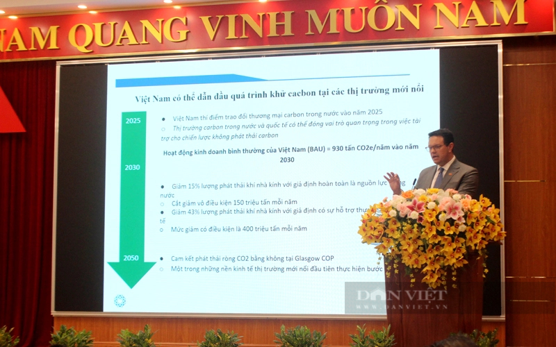 Các chuyên gia đánh giá về cơ hội giảm thiểu khí carbon ở Việt Nam và Đồng Nai. Ảnh: Nguyên Vỹ