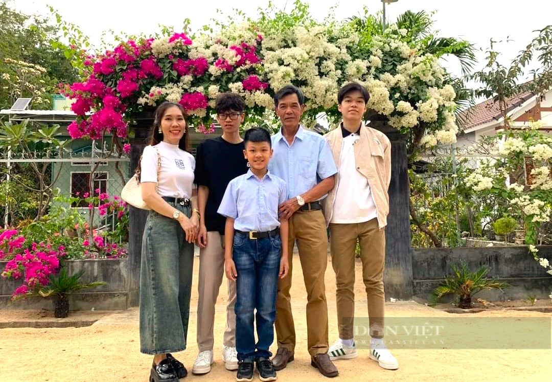 Xôn xao giàn hoa giấy hai màu đẹp như phim ở xã nông thôn mới một huyện miền núi Ninh Thuận- Ảnh 8.