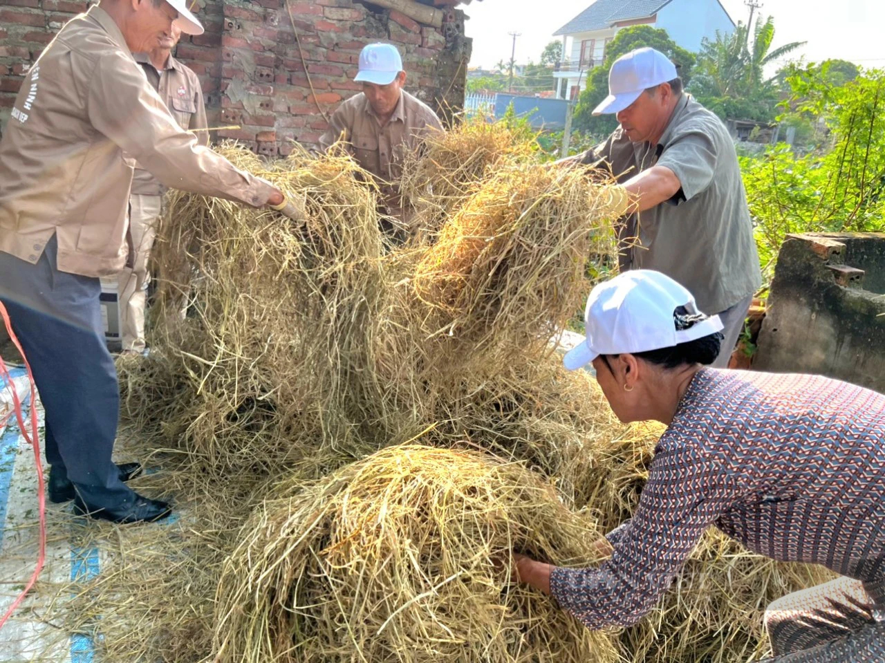 Ninh Bình: Cán bộ, hội viên nông dân tham gia xử lý rác thải thân thiện với môi trường- Ảnh 2.