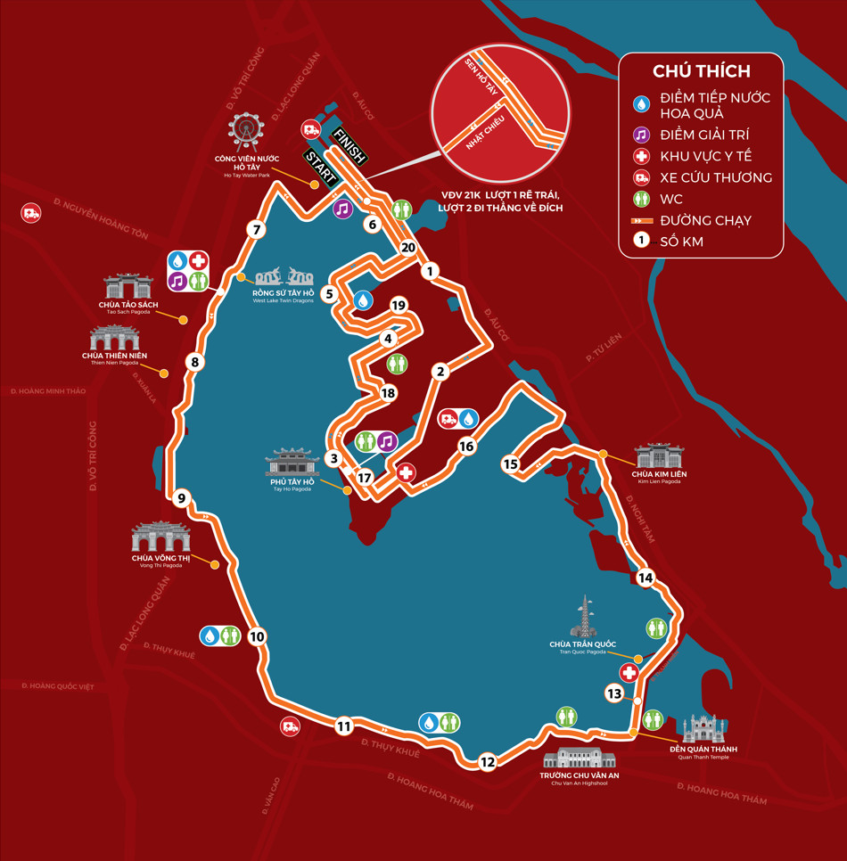 Hơn 10.000 người sẽ tham gia giải chạy Tay Ho Half Marathon 2024 - Ảnh 4.