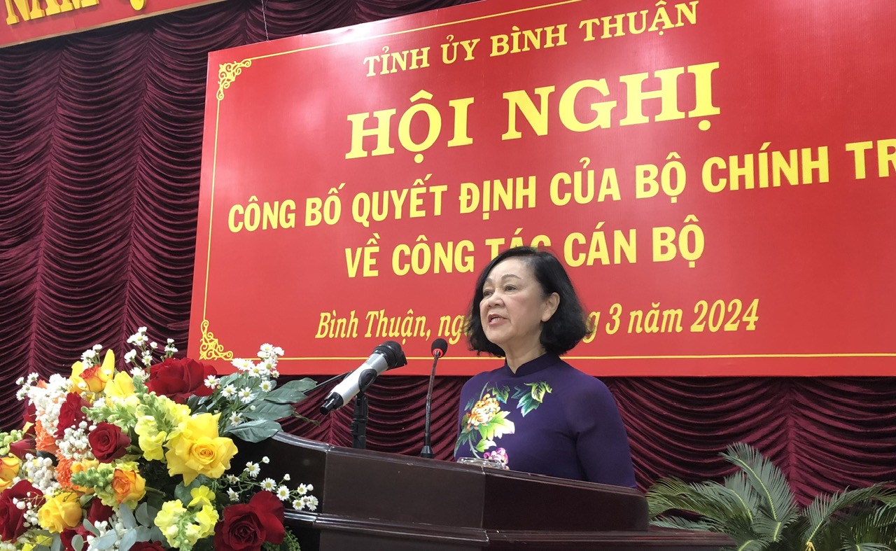 Bộ Chính trị chuẩn y ông Nguyễn Hoài Anh giữ chức Bí thư Tỉnh ủy Bình Thuận- Ảnh 1.