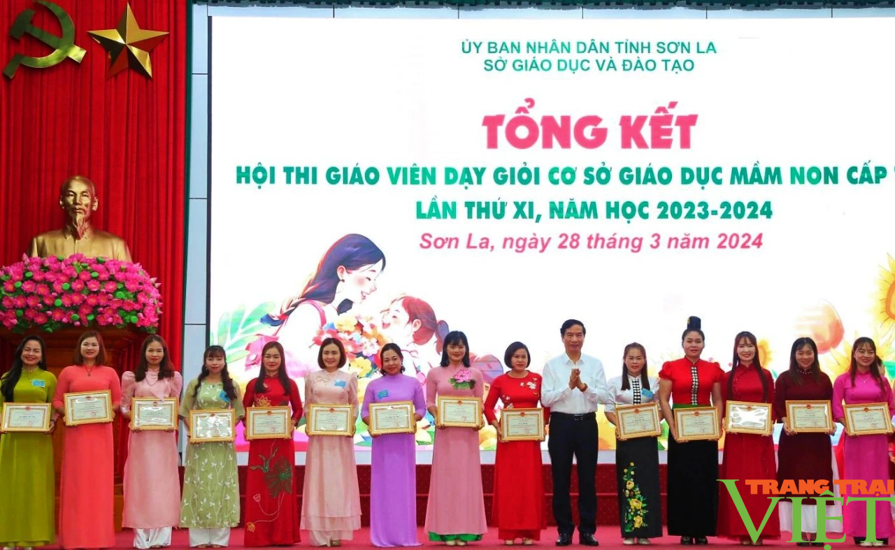 Hàng trăm giáo viên mầm non vùng cao Sơn La đạt danh hiệu giáo viên dạy giỏi- Ảnh 1.