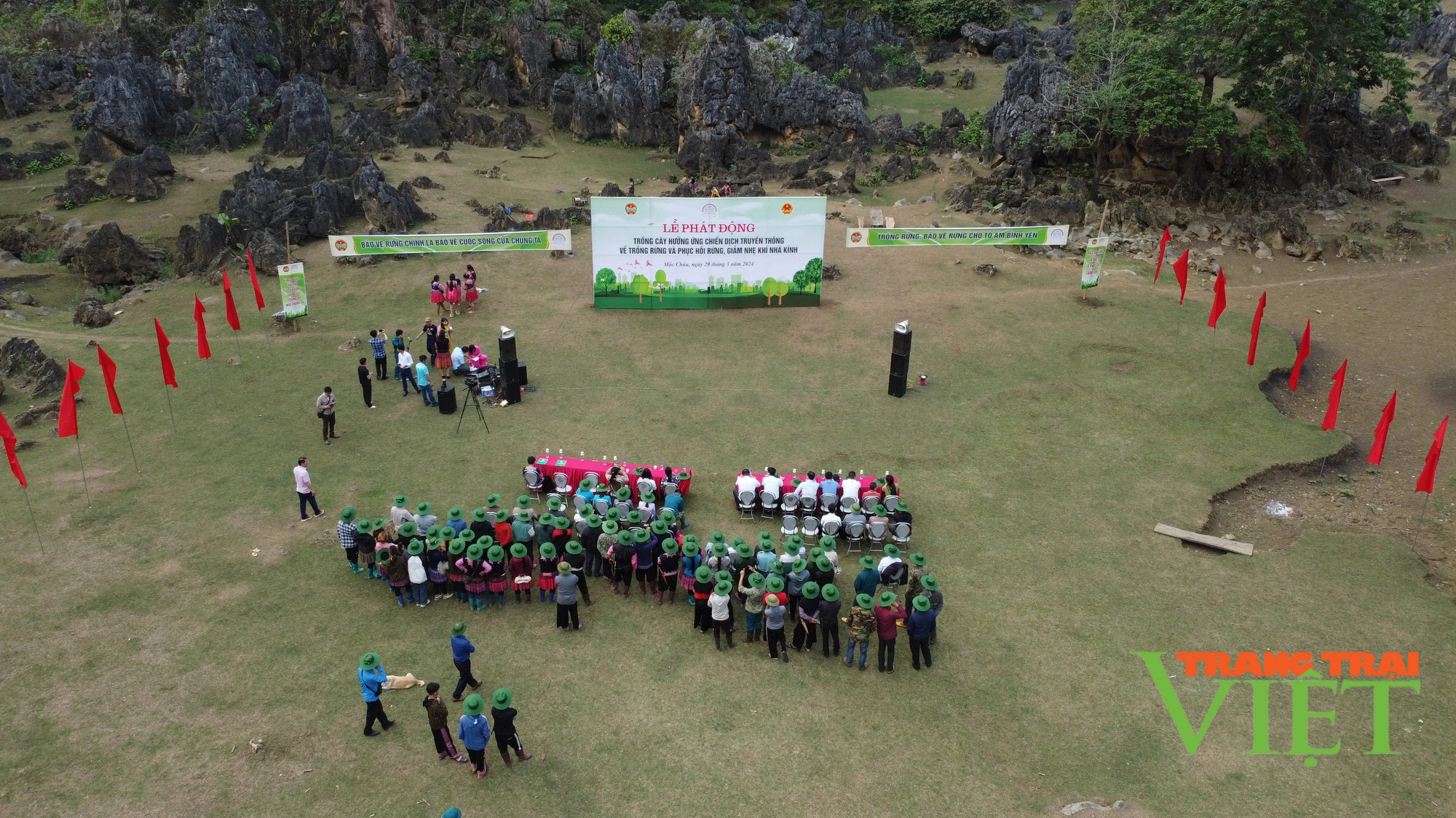 Hội Nông dân Sơn La: Phát động chiến dịch truyền thông về trồng rừng và phục hồi rừng tại Mộc Châu- Ảnh 1.