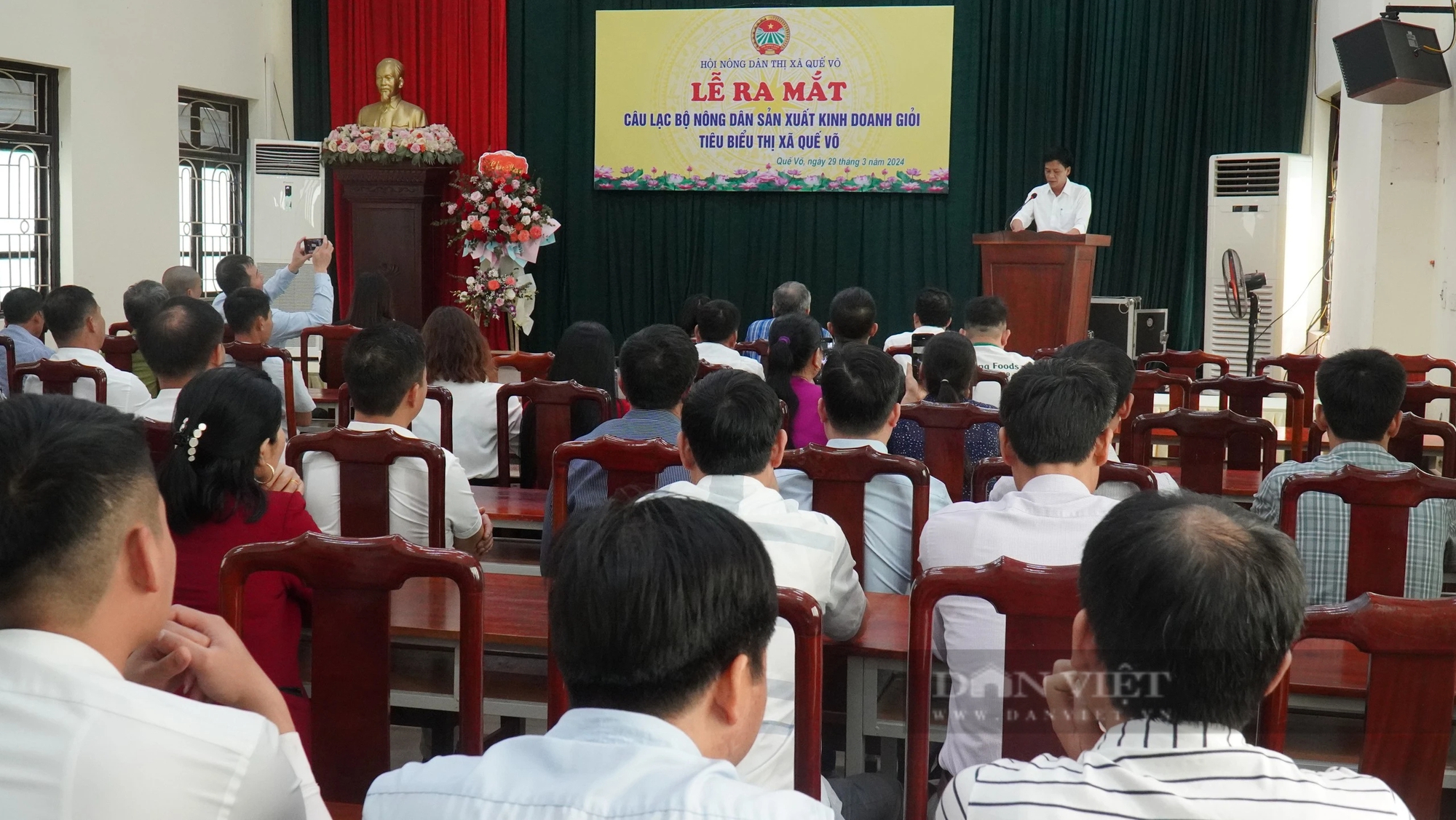 Hội Nông dân thị xã Quế Võ ra mắt câu lạc bộ nông dân sản xuất kinh doanh giỏi tiêu biểu- Ảnh 1.