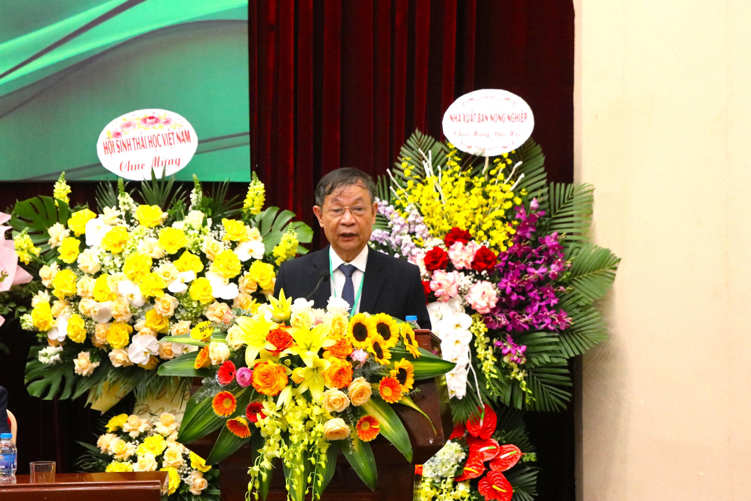 Đại hội Hội các ngành Sinh học Việt Nam lần thứ VII (nhiệm kỳ 2024- 2029): GS.TS Lê Trần Bình tái cử Chủ tịch Hội- Ảnh 3.