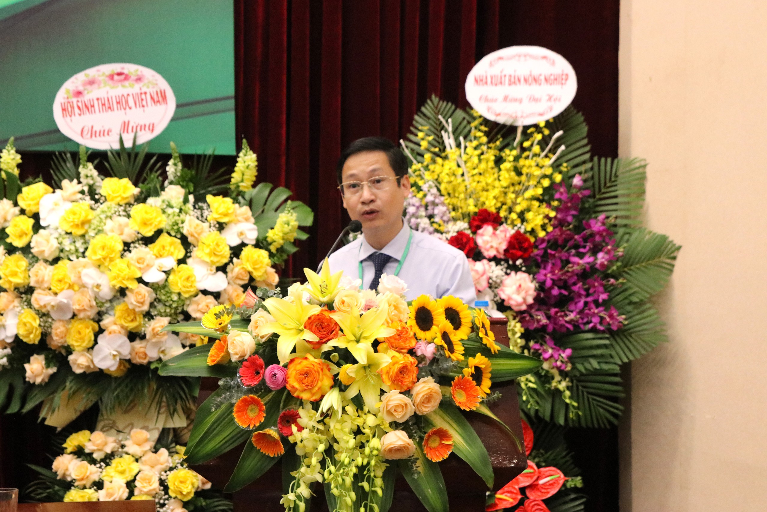 Đại hội Hội các ngành Sinh học Việt Nam lần thứ VII (nhiệm kỳ 2024- 2029): GS.TS Lê Trần Bình tái cử Chủ tịch Hội- Ảnh 4.