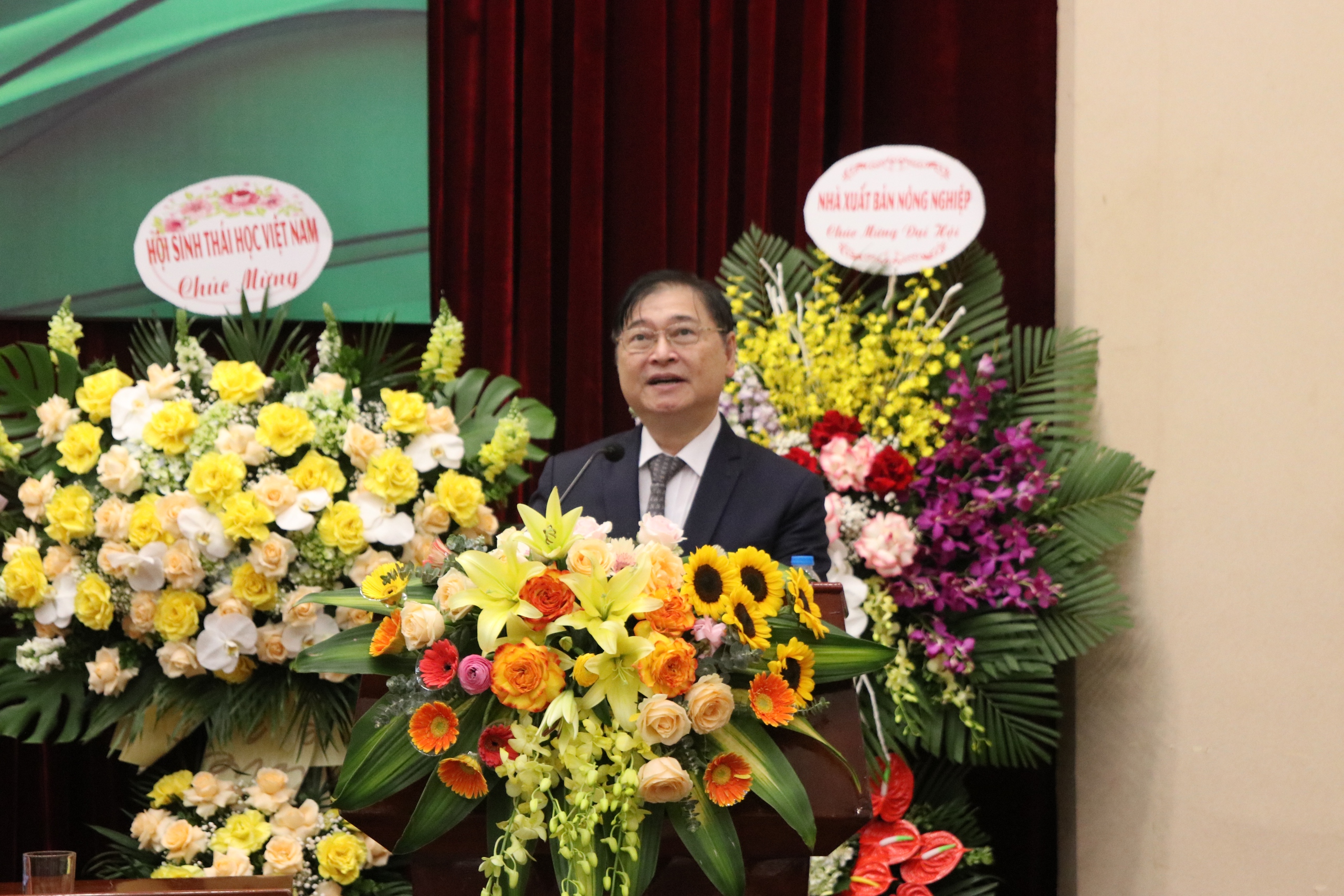 Đại hội Hội các ngành Sinh học Việt Nam lần thứ VII (nhiệm kỳ 2024- 2029): GS.TS Lê Trần Bình tái cử Chủ tịch Hội- Ảnh 5.
