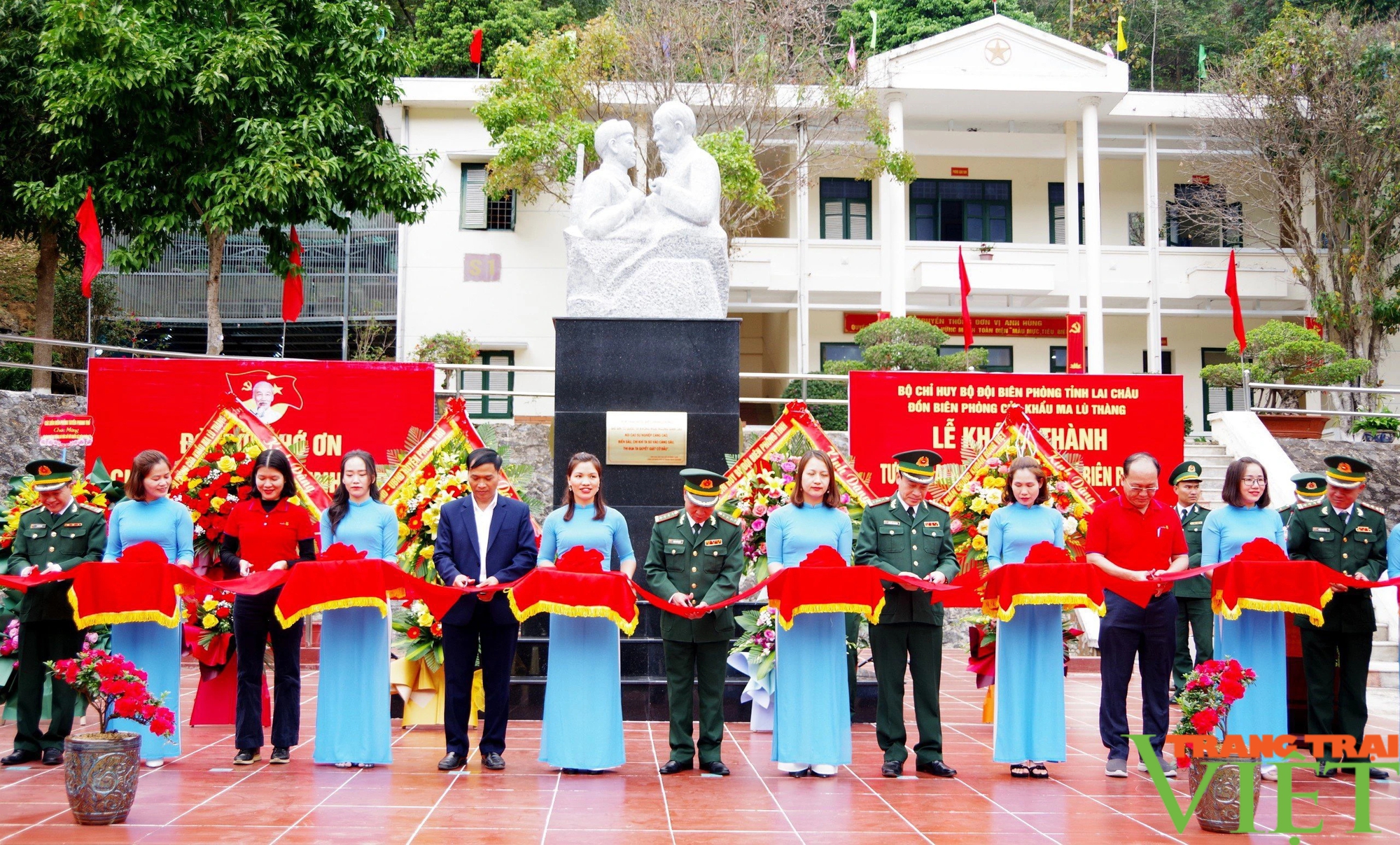 Lai Châu: Khánh thành tượng đài "Bác Hồ với chiến sĩ Biên phòng"- Ảnh 3.