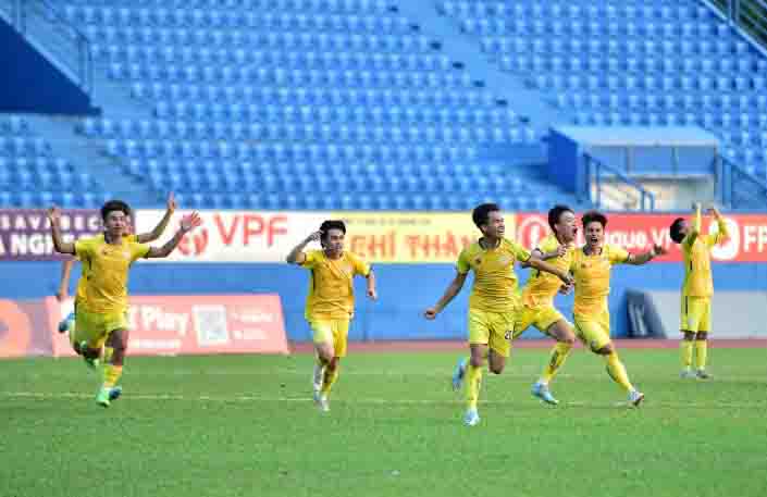 VCK U19 quốc gia: U19 Hà Nội gặp U19 Thể Công Viettel ở chung kết- Ảnh 1.