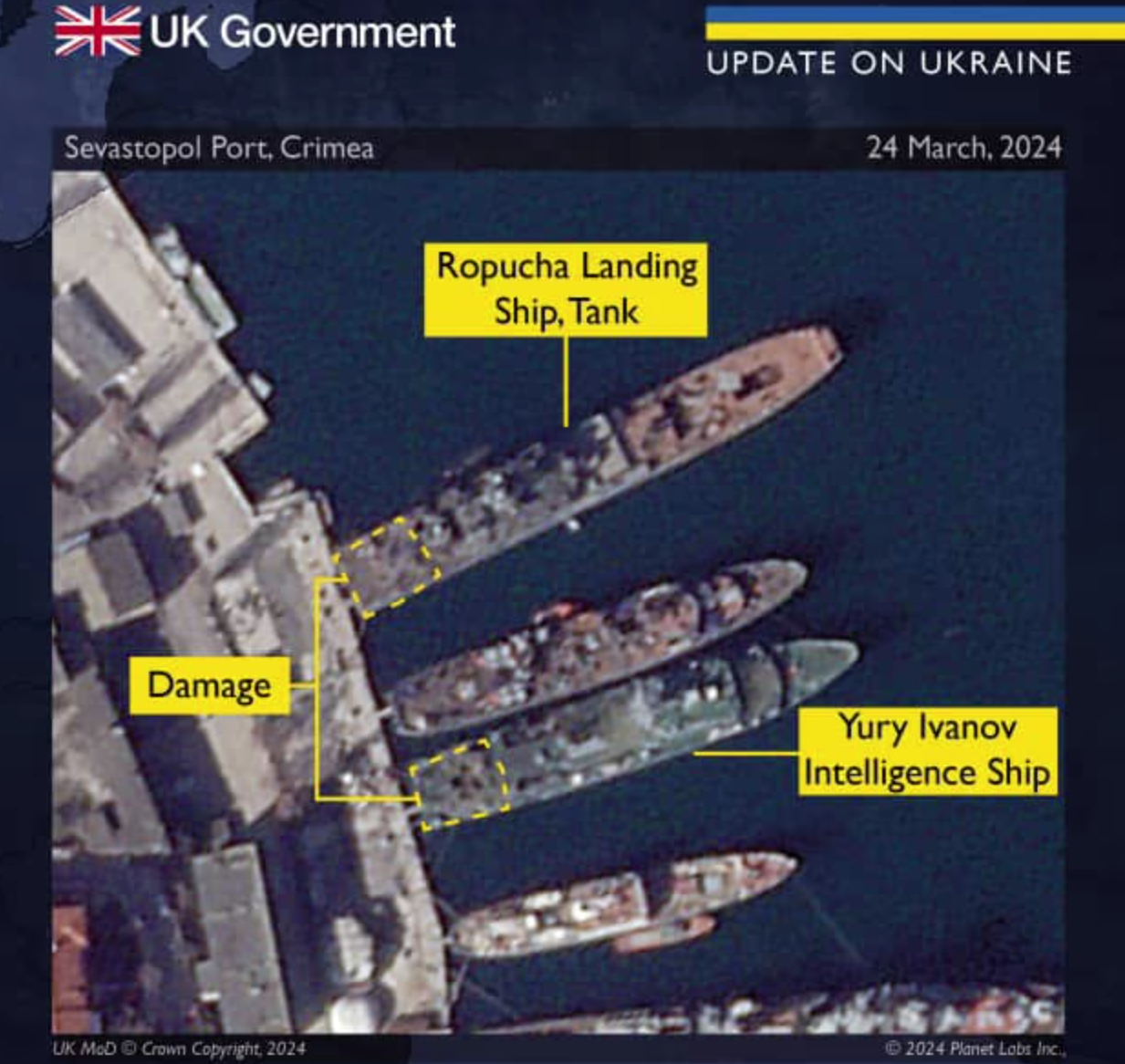Tình báo Anh tung bằng chứng về tổn thất nặng trong cuộc tấn công của Ukraine vào Sevastopol, Crimea- Ảnh 3.