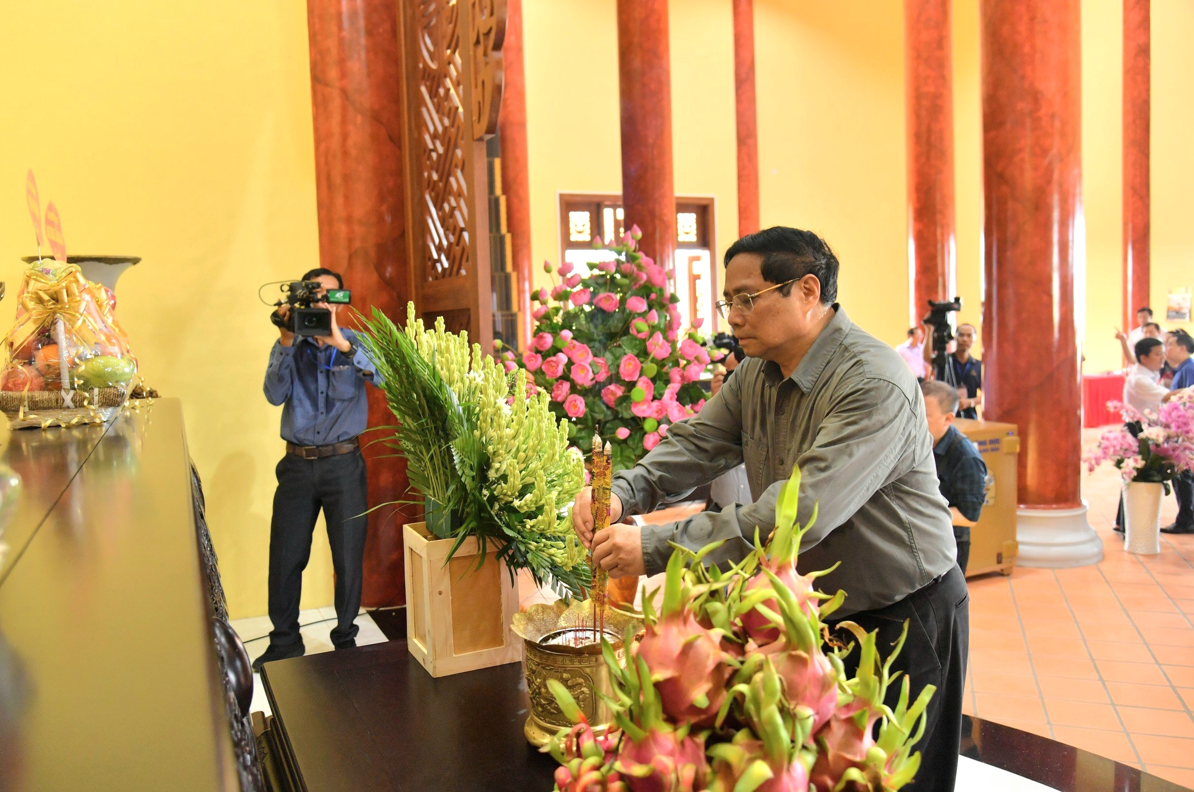 Thủ tướng Phạm Minh Chính khảo sát và dự lễ khởi công tổ hợp du lịch nghỉ dưỡng, giải trí biển Phú Quốc- Ảnh 1.
