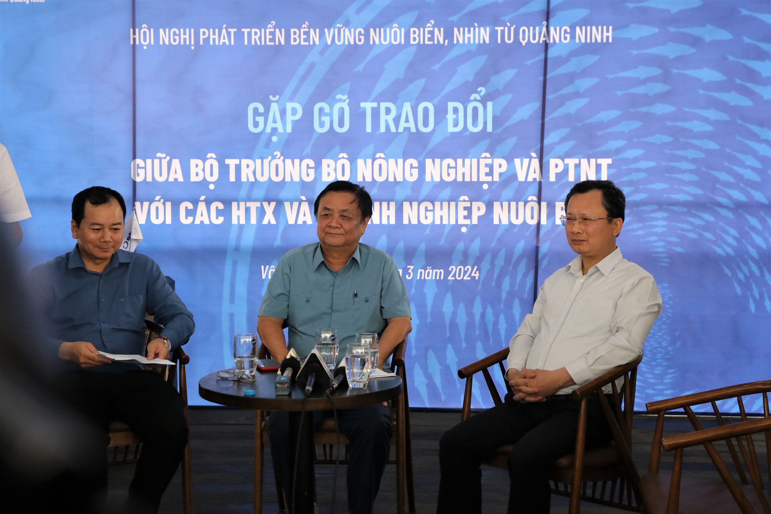 Chủ tịch UBND tỉnh Quảng Ninh nói chỉ đạo ngay và có ý kiến với các đơn vị, "gỡ khó" cho người nuôi biển - Ảnh 1.