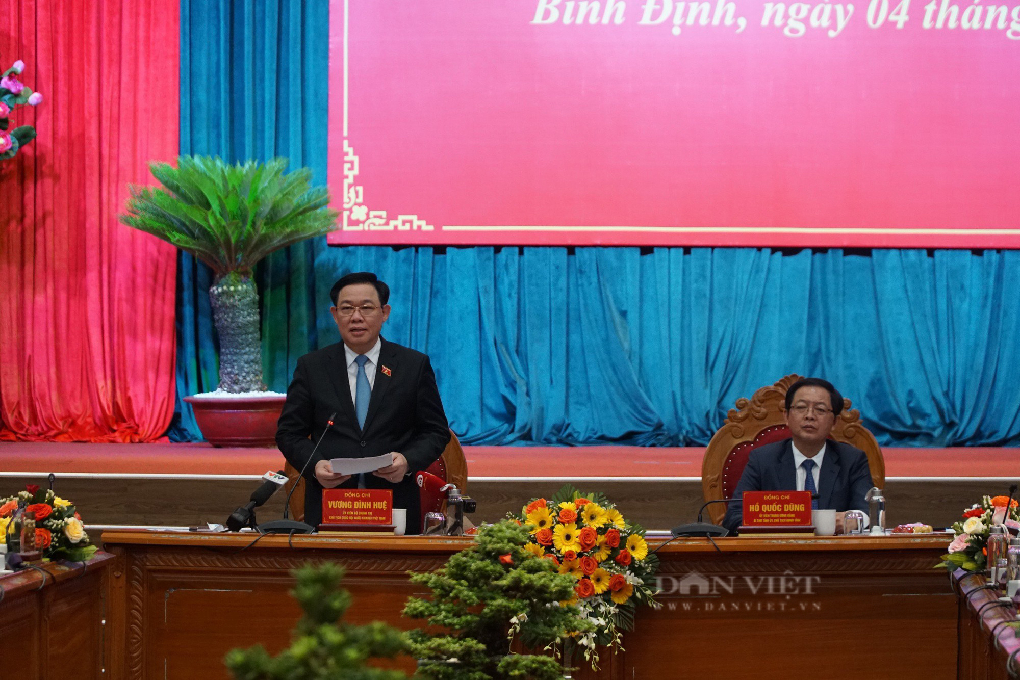 Chủ tịch Quốc hội đề nghị tỉnh Bình Định làm tốt công tác quy hoạch cán bộ cho nhiệm kỳ tới- Ảnh 1.