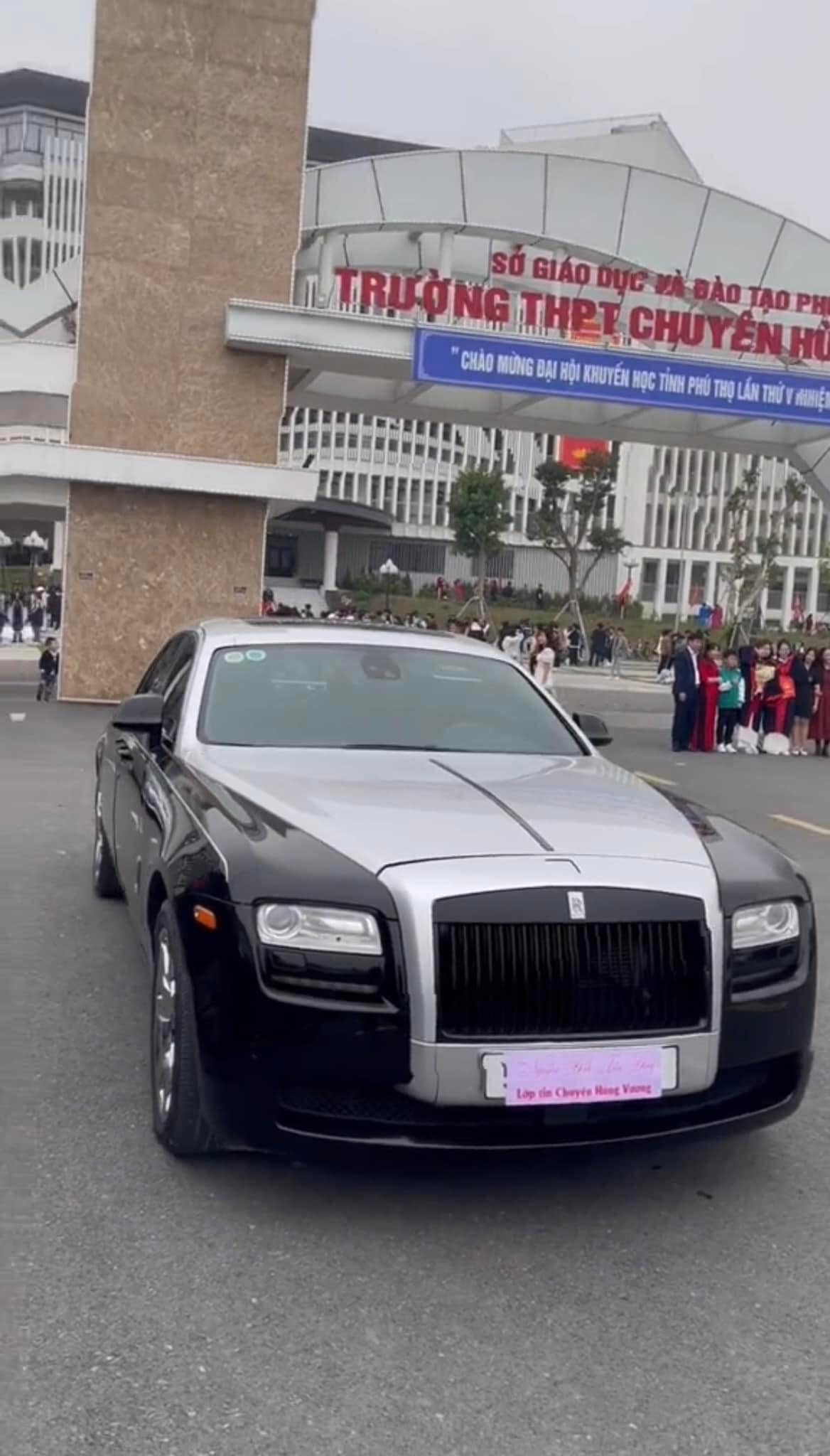 Thực hư "nam sinh được bố tặng xe Rolls-Royce ngày tốt nghiệp ở Phú Thọ": Người nhà lên tiếng- Ảnh 2.