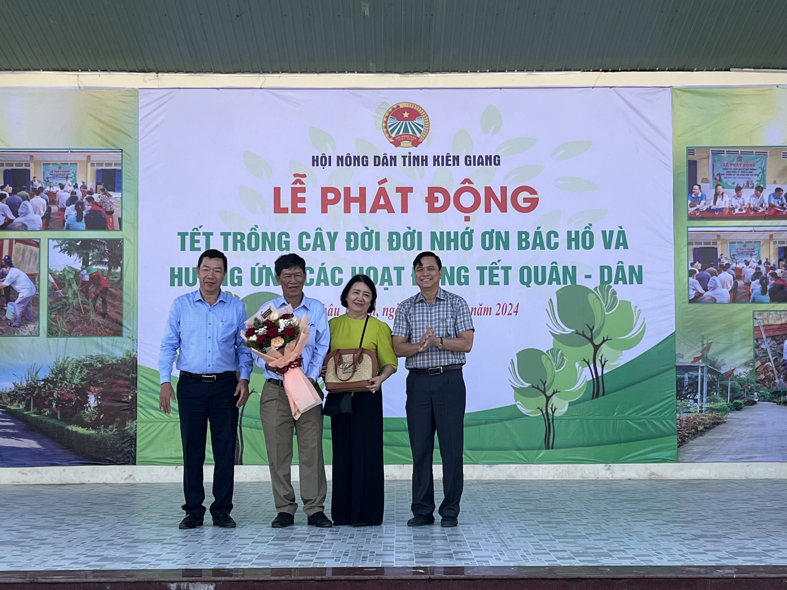 10.000 cây mai vàng sẽ được Hội Nông dân các cấp tỉnh Kiên Giang trồng ở 9 huyện, thành phố- Ảnh 3.