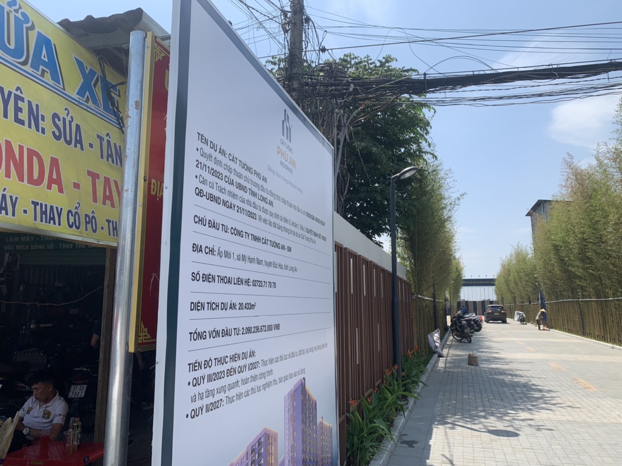 Dự án Cát Tường Phú An ở Long An chưa đủ điều kiện mua bán, chính quyền cắm biển cảnh báo người dân- Ảnh 3.