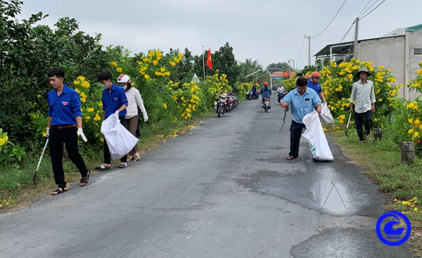 Một huyện của tỉnh Tiền Giang có tới 100 tuyến đường hoa nông thôn mới đẹp như phim, đó là huyện nào?- Ảnh 2.