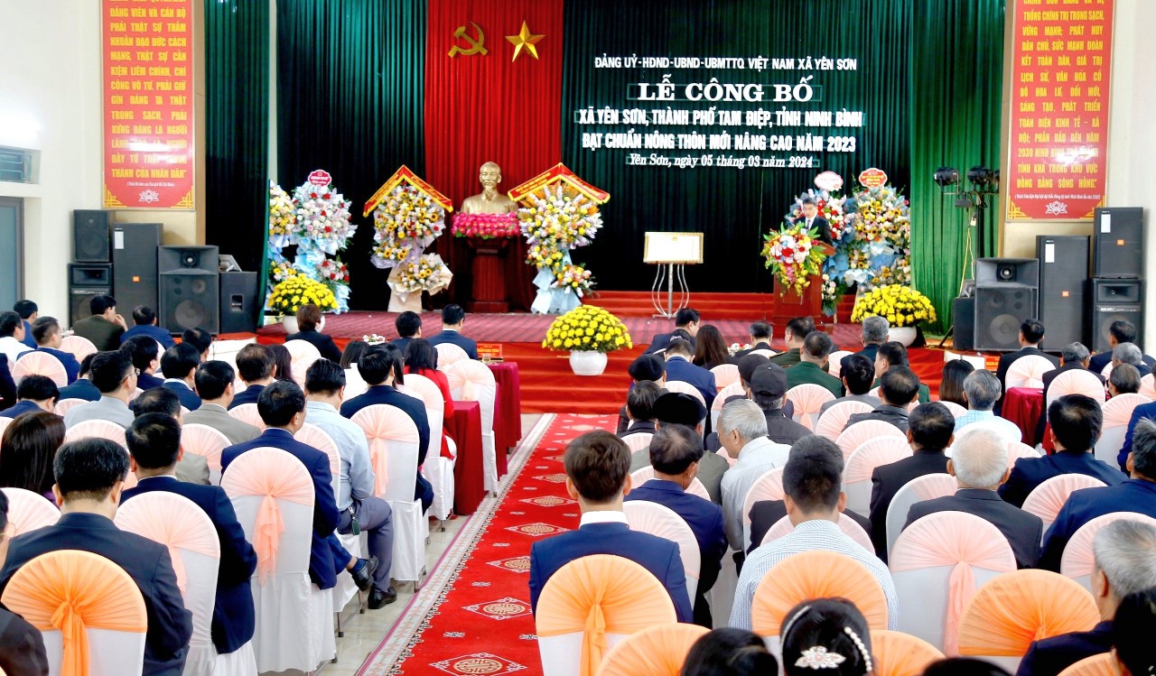 Đây là tỷ lệ người dân hài lòng ở một xã nông thôn mới nâng cao của tỉnh Ninh Bình- Ảnh 1.