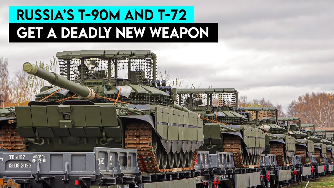 Xe tăng T-90M đứng vững sau hàng loạt đòn tấn công của FPV Ukraine- Ảnh 4.
