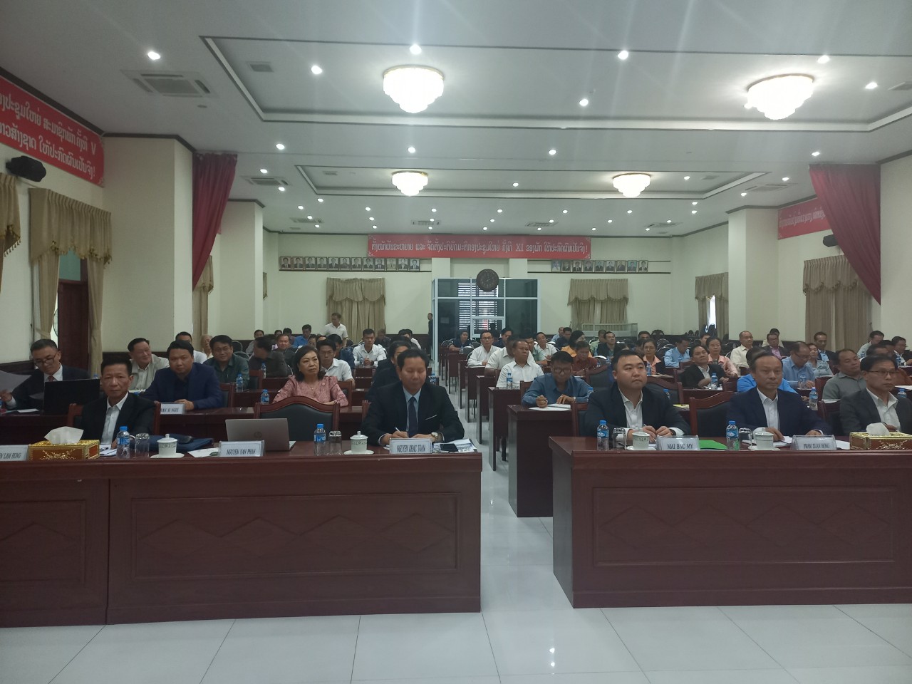 Hội Nông dân Việt Nam và Mặt trận Lào xây dựng đất nước tổ chức Hội thảo về công tác nông dân Việt Nam- Ảnh 2.