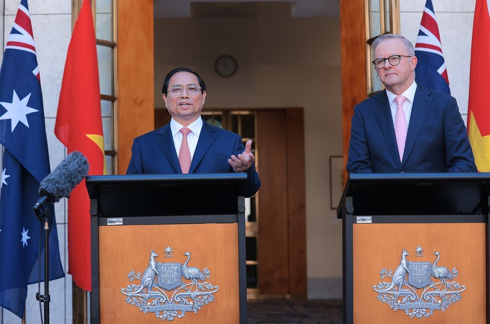 Công bố thiết lập Quan hệ Đối tác Chiến lược Toàn diện Việt Nam-Australia- Ảnh 1.