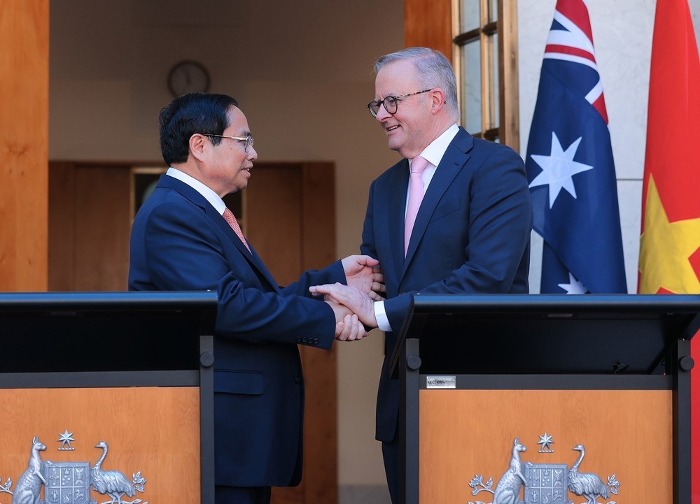 Công bố thiết lập Quan hệ Đối tác Chiến lược Toàn diện Việt Nam-Australia- Ảnh 2.