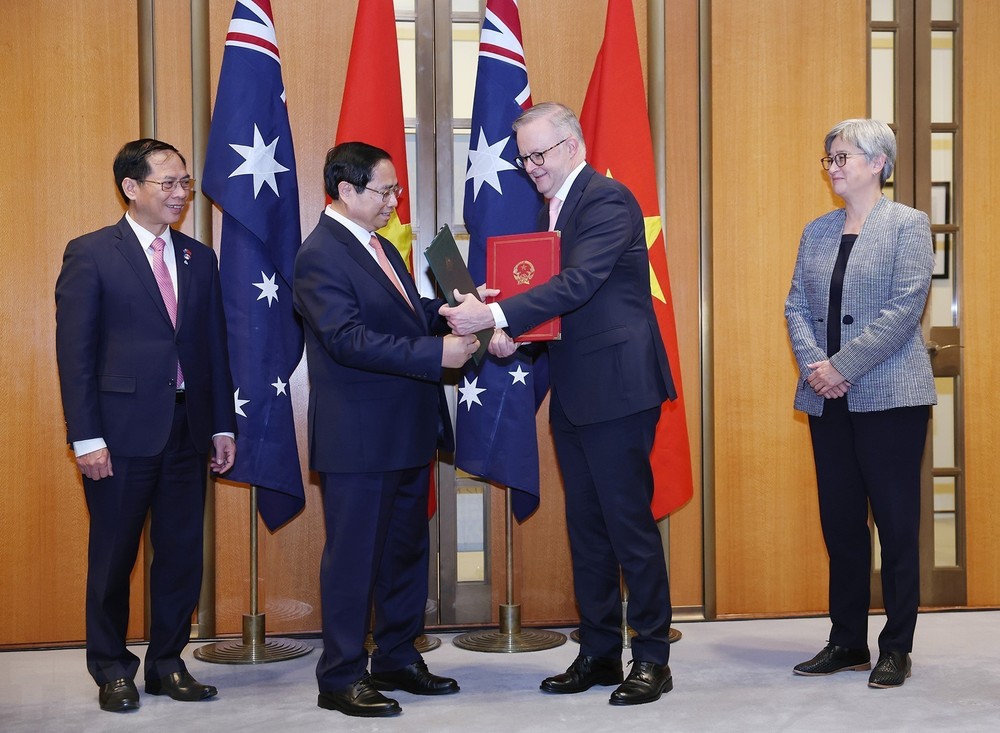 Công bố thiết lập Quan hệ Đối tác Chiến lược Toàn diện Việt Nam-Australia- Ảnh 4.