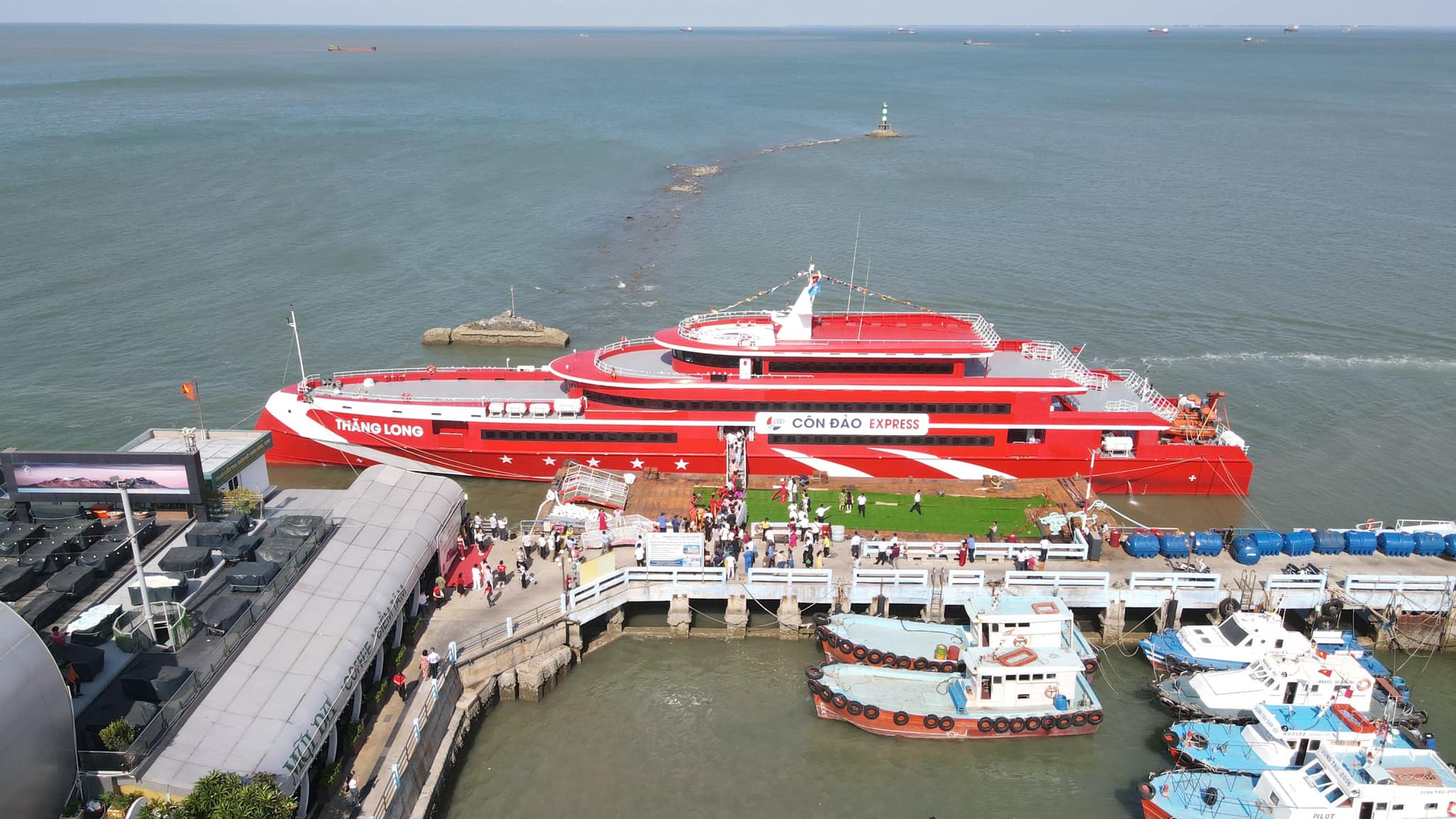 Khai trương siêu tàu khách lớn nhất Việt Nam tuyến Vũng Tàu - Côn Đảo- Ảnh 1.