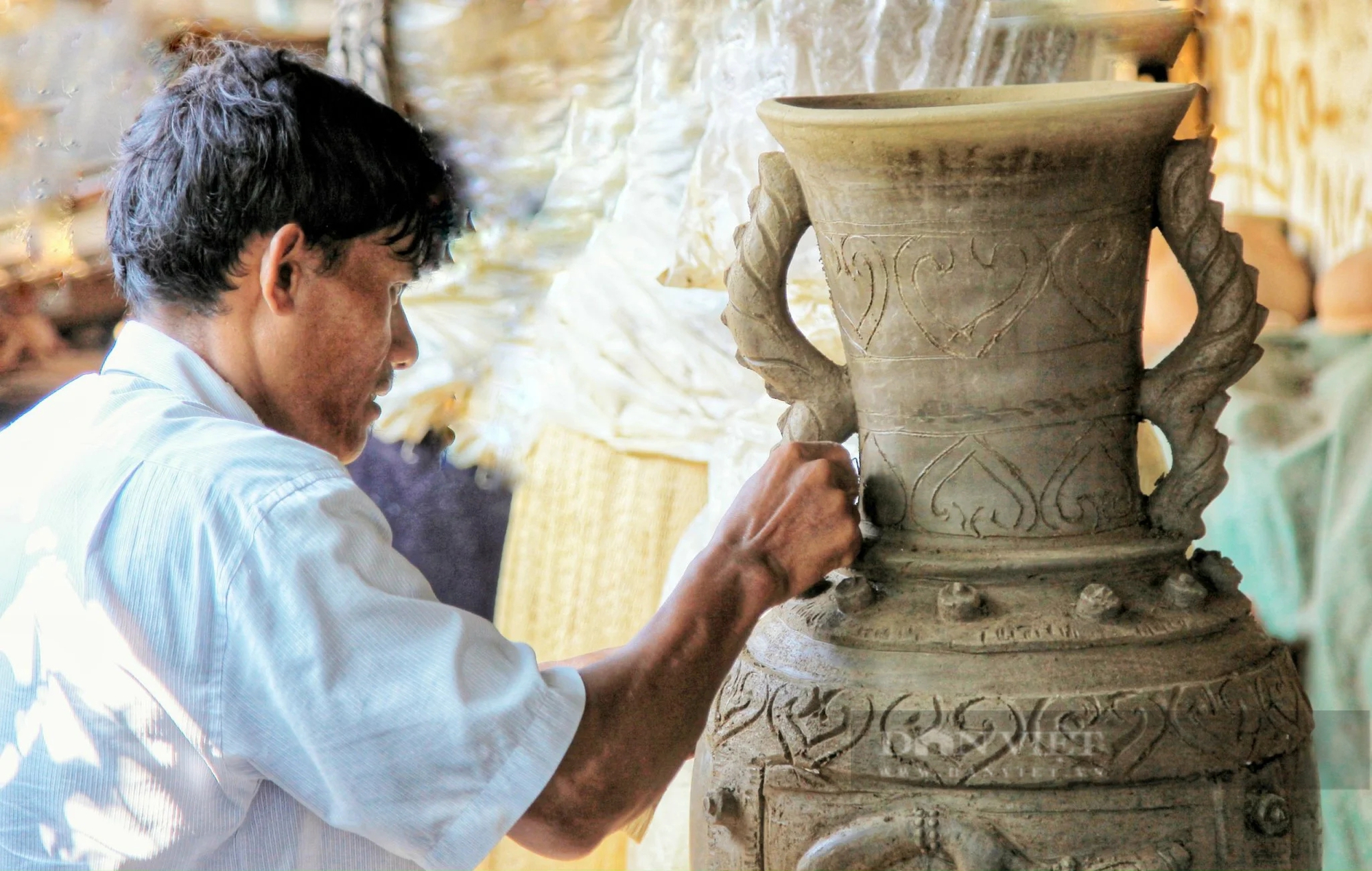 Cung đường di sản gốm Bàu Trúc trên phố đi bộ Phan Rang – Tháp Chàm ở Ninh Thuận- Ảnh 2.
