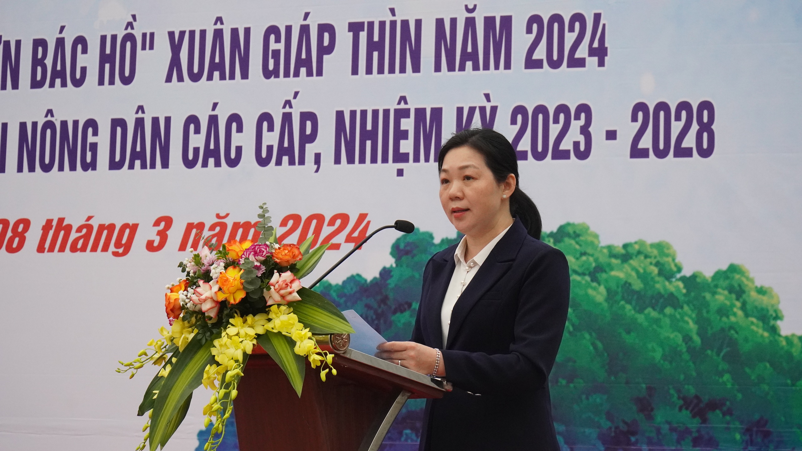 Hội Nông dân tỉnh Bắc Ninh phấn đấu trồng mới trên 74.000 cây xanh - Ảnh 1.