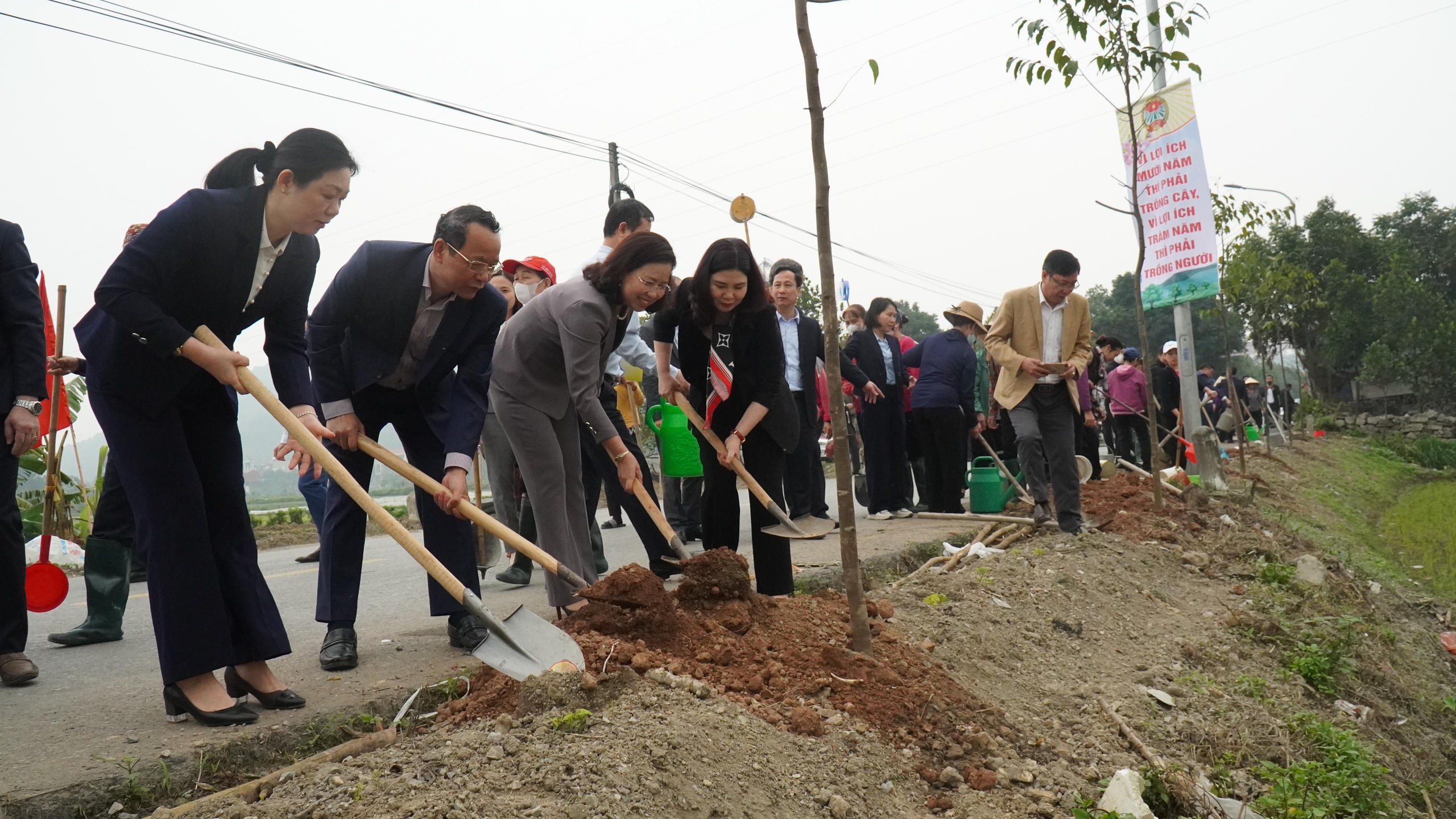 Hội Nông dân tỉnh Bắc Ninh phấn đấu trồng mới trên 74.000 cây xanh - Ảnh 3.