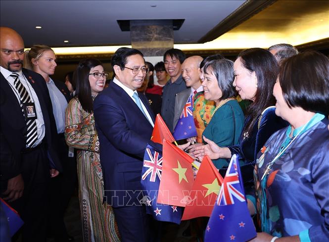 Thủ tướng Phạm Minh Chính tới Auckland, thăm chính thức New Zealand- Ảnh 2.