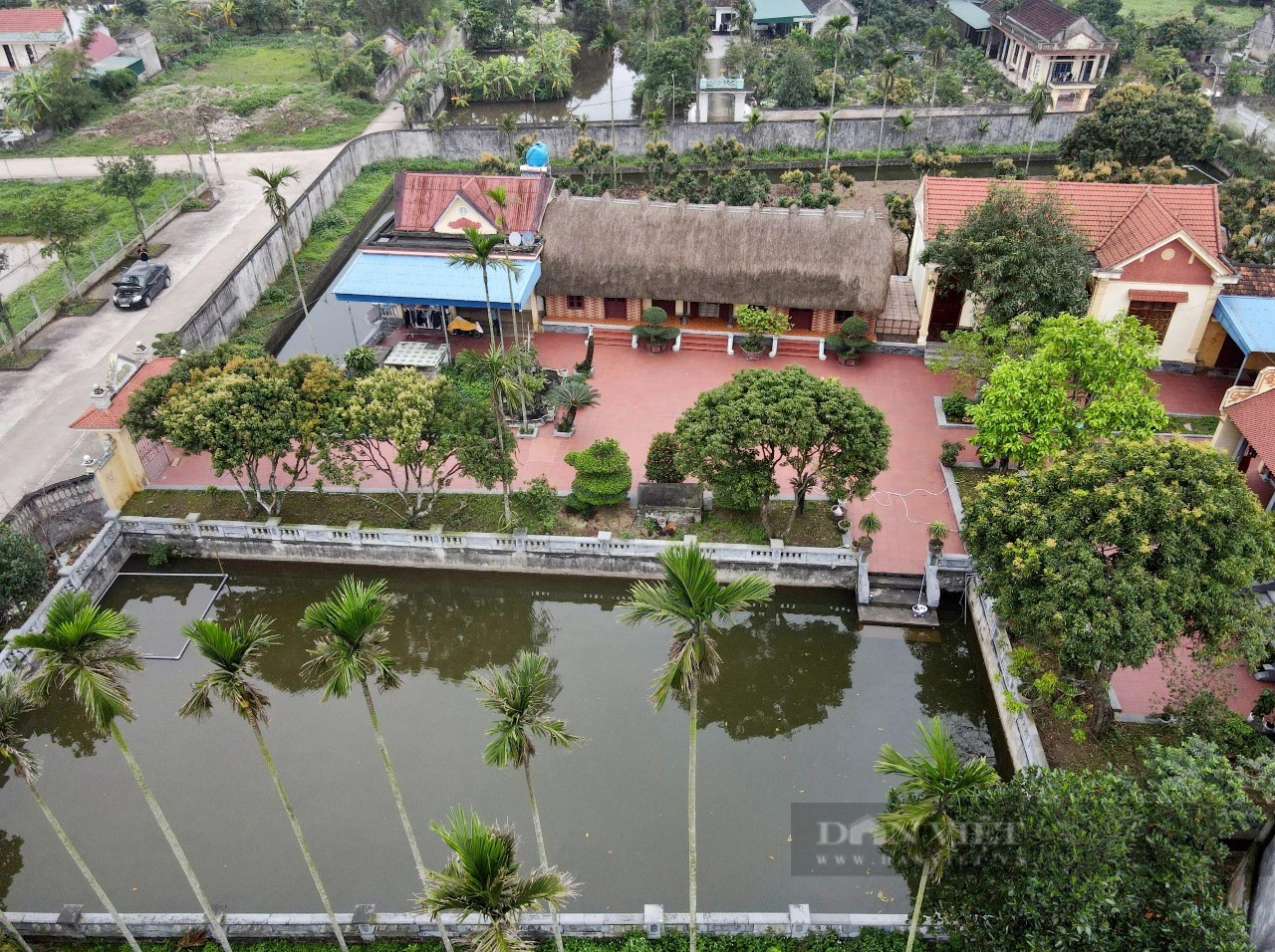 Ở một nơi của Ninh Bình, cảnh làng quê Việt Nam đẹp như phim, nhà mái bổi cổ xưa đã hơn 160 năm tuổi- Ảnh 3.