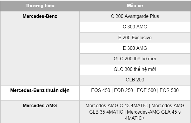 Loạt xe Mercedes sắp được lái thử rộng rãi- Ảnh 2.