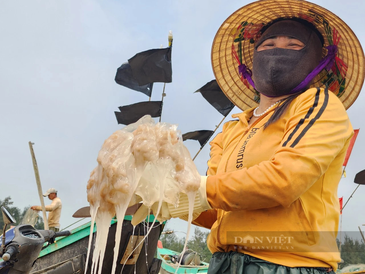 Ra biển Hà Tĩnh vớt hàng tấn "con lùng nhùng" mềm bún bán cho người ta làm vô số món ngon- Ảnh 6.