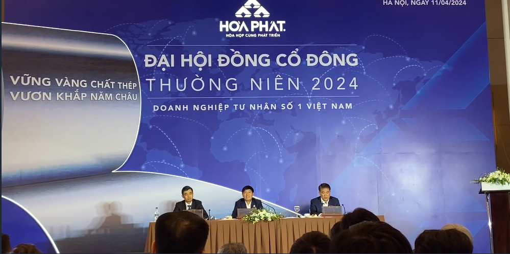 ĐHĐCĐ 2024: Hòa Phát hé mở về việc tham gia đấu thầu tại dự án đường sắt cao tốc Bắc – Nam- Ảnh 1.