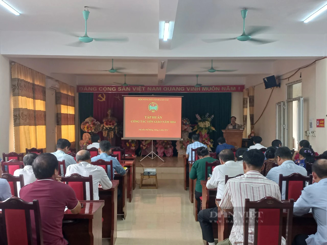 Nâng cao nhận thức về công tác tôn giáo cho cán bộ Hội Nông dân ở Lào Cai - Ảnh 1.